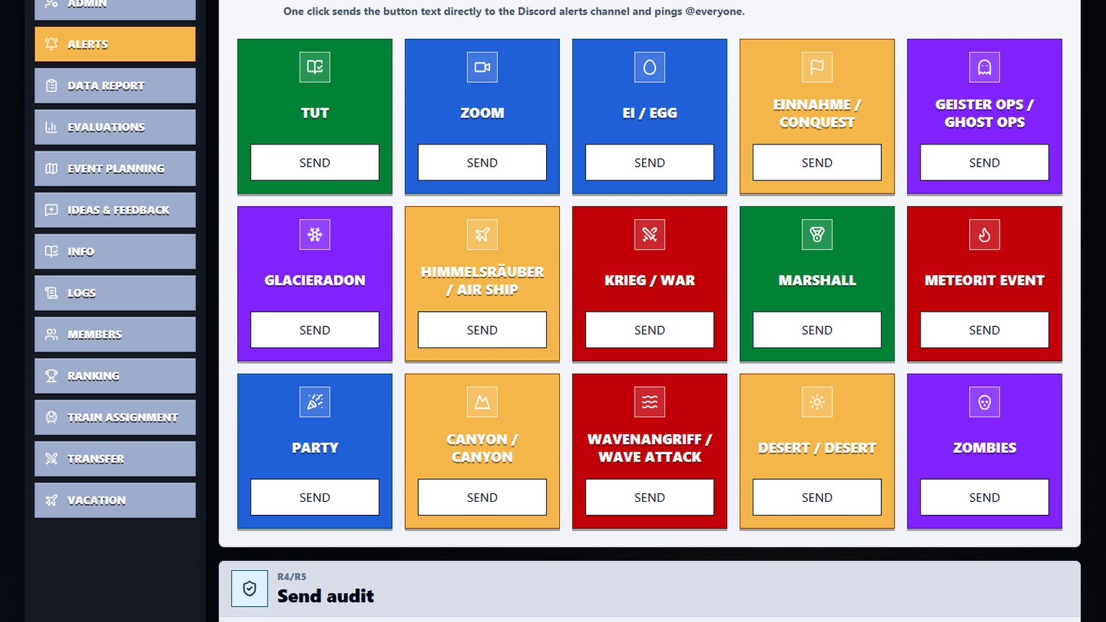 Alerts preview